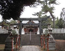 Le sanctuaire Ippeizukainari-jinja